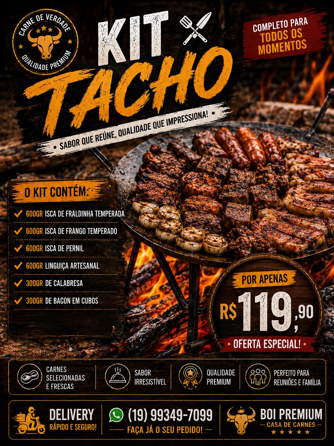 Kit Tacho por R$ 119,90